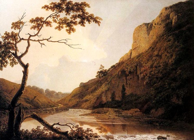 Joseph wright of derby Matlock Tor